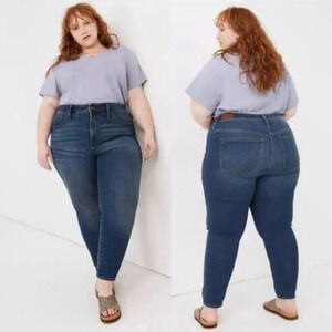 Madewell High Rise Jeans - Dark Blue